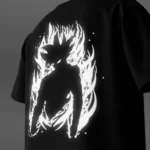 Goku The G.O.A.T OVS_T-shirt_Reflective_Unisex_Black