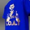 King Kohli_OVS_Tshirt_Gold_Unisex_Royal_Blue_240GSM