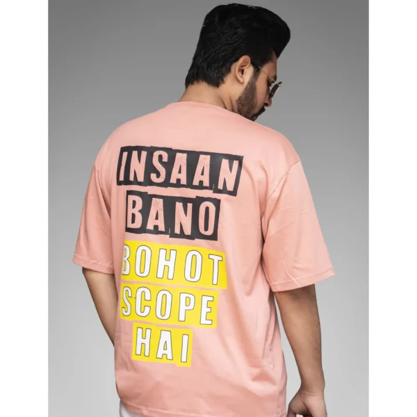 Insaan Bano T-shirt OVS Unisex_Product Images Available On www.footlooose.com Shop Now Buy Now_1