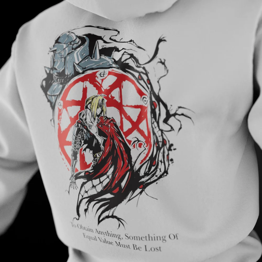 Equivalent Exchange_OVS Hoodie_White_1