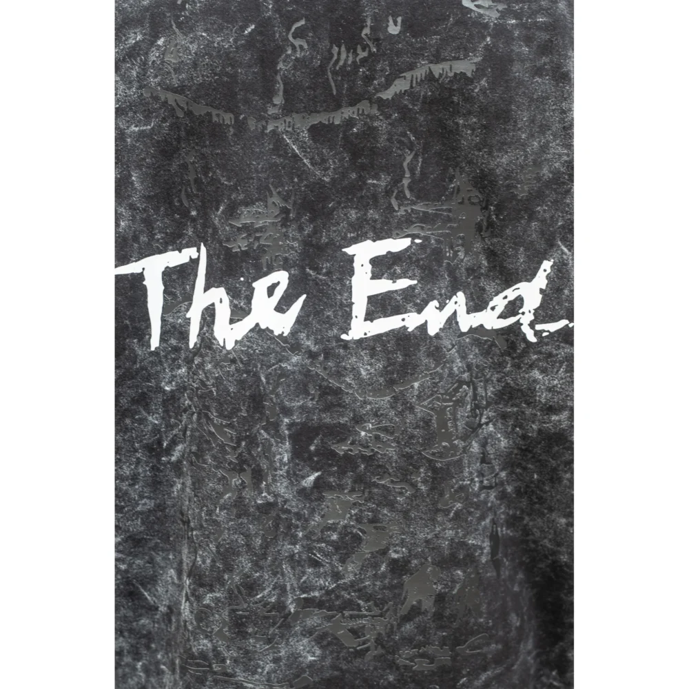 End Of An Era _ OVS Stone Wash T-shirt Unisex_Black