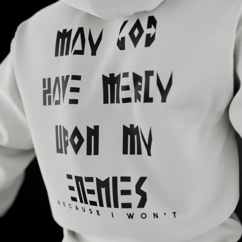 May God Have Mercy _ OVS Hoodie_White